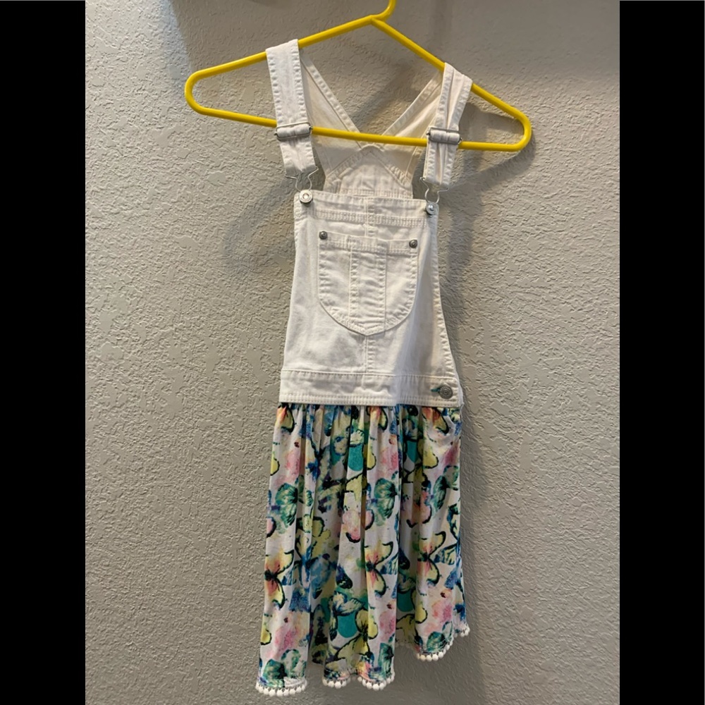 Jordache butterfly overall dress